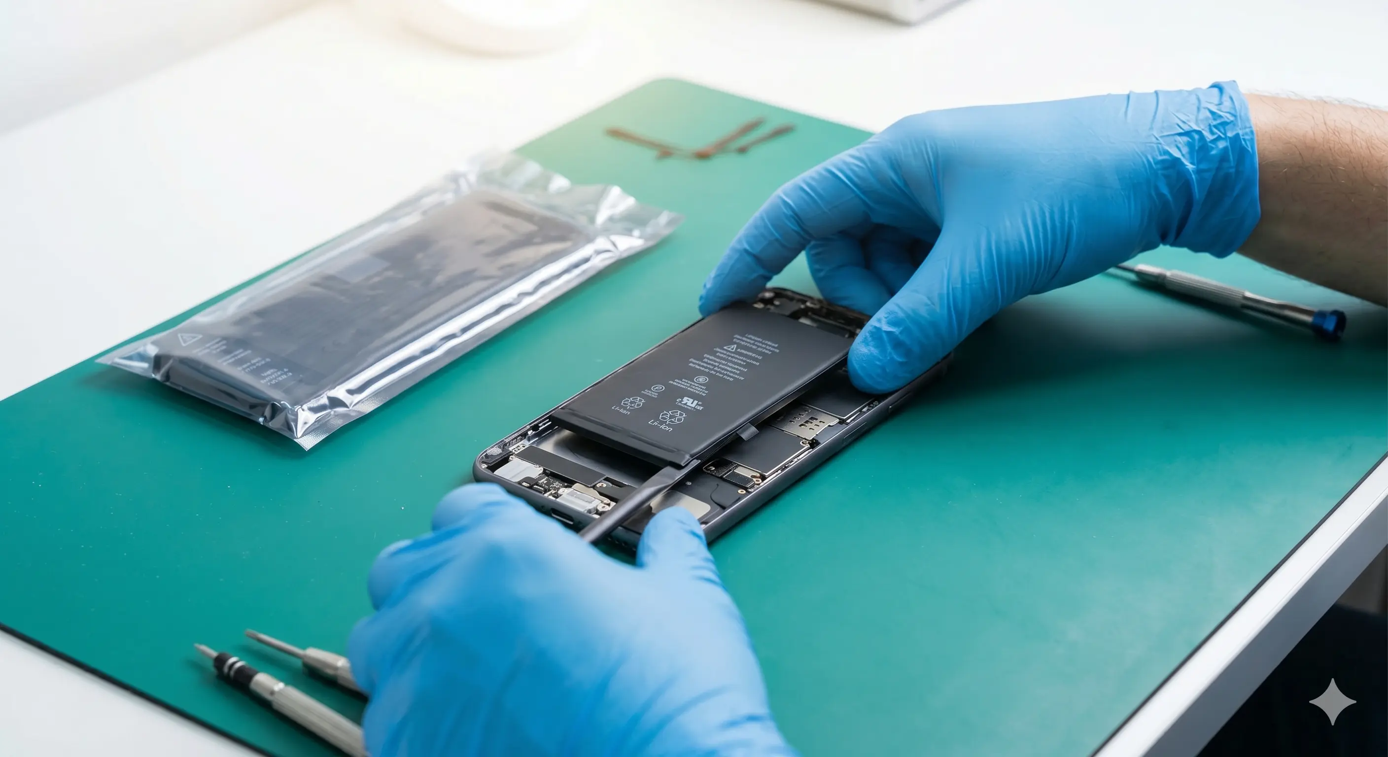 Phone battery replacement
