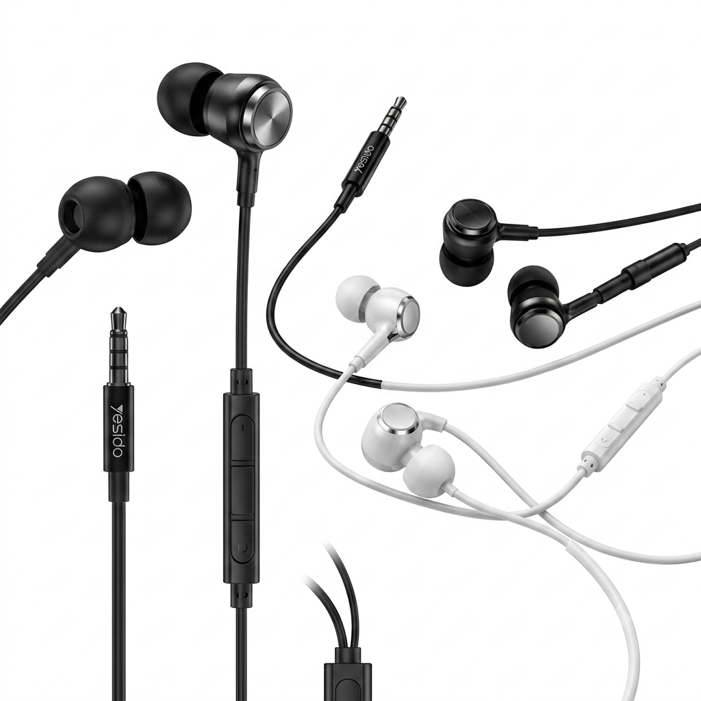 Yesido YH53 3.5mm Wired Earphones