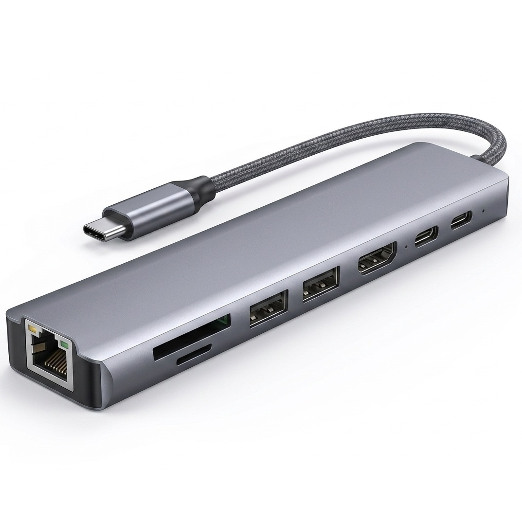 USB C Hub 8 in 1