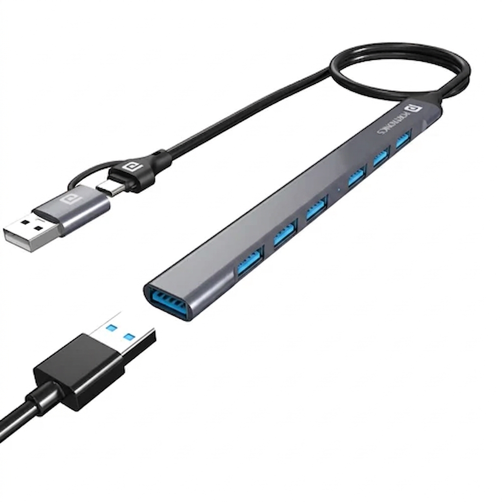 USB To Type-C HUB 7 Ports