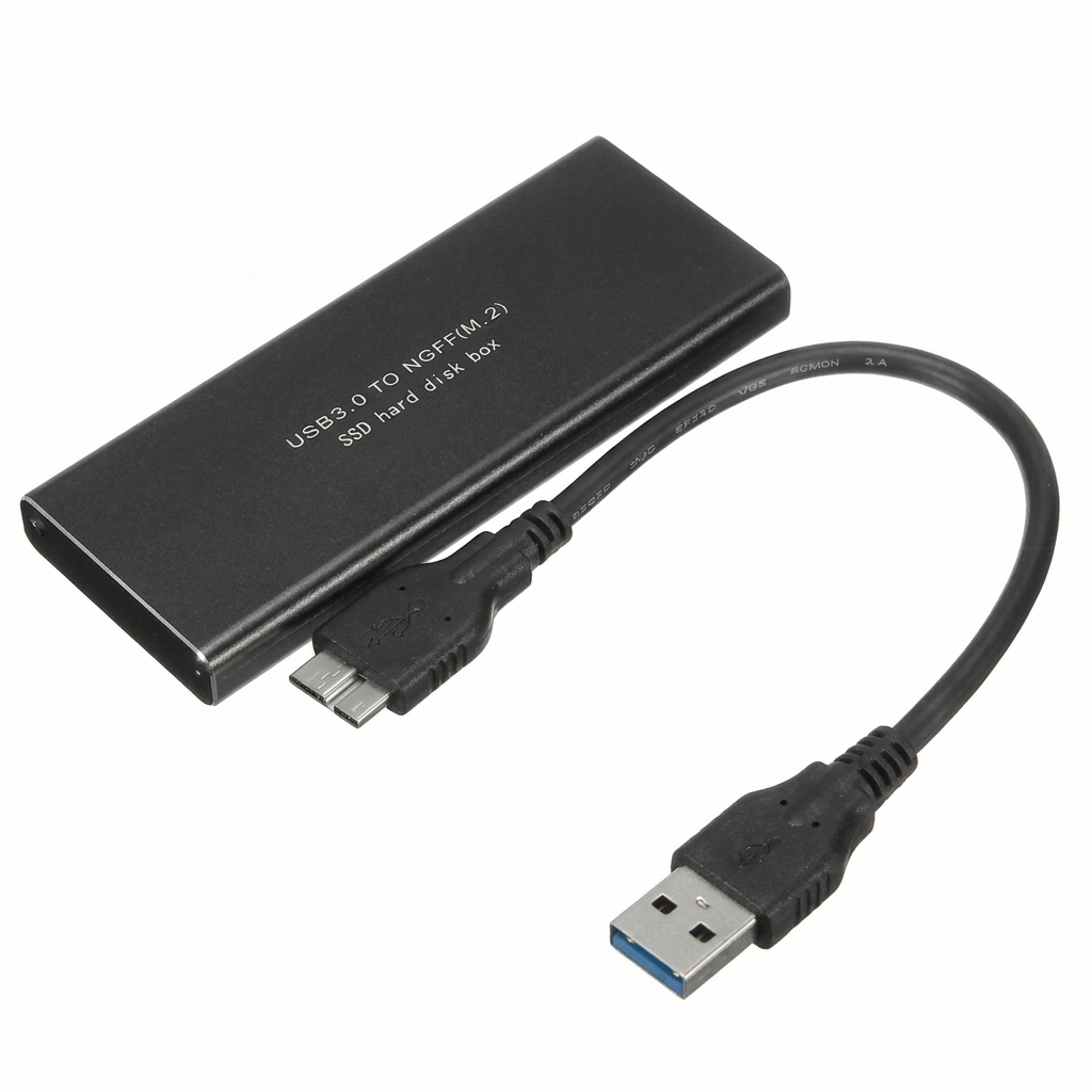 M.2 SATA SSD to USB 3.0 External SSD Enclosure