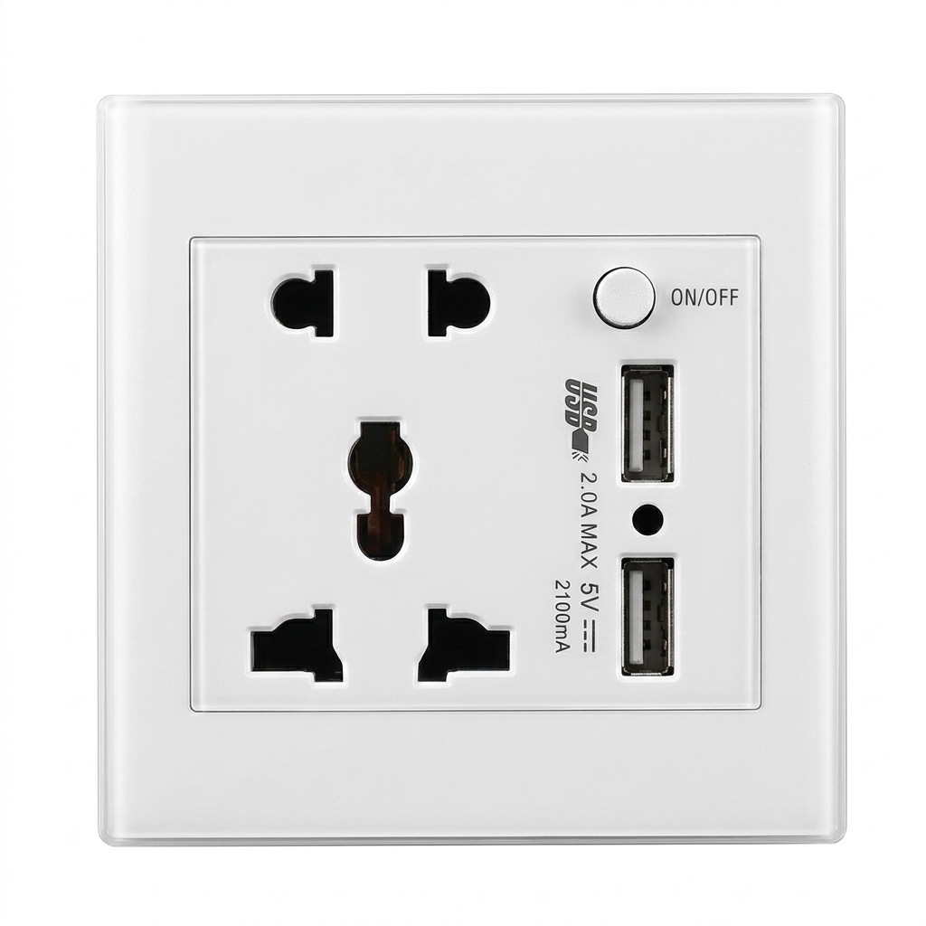 WiFi Electrical Outlet Spy Camera