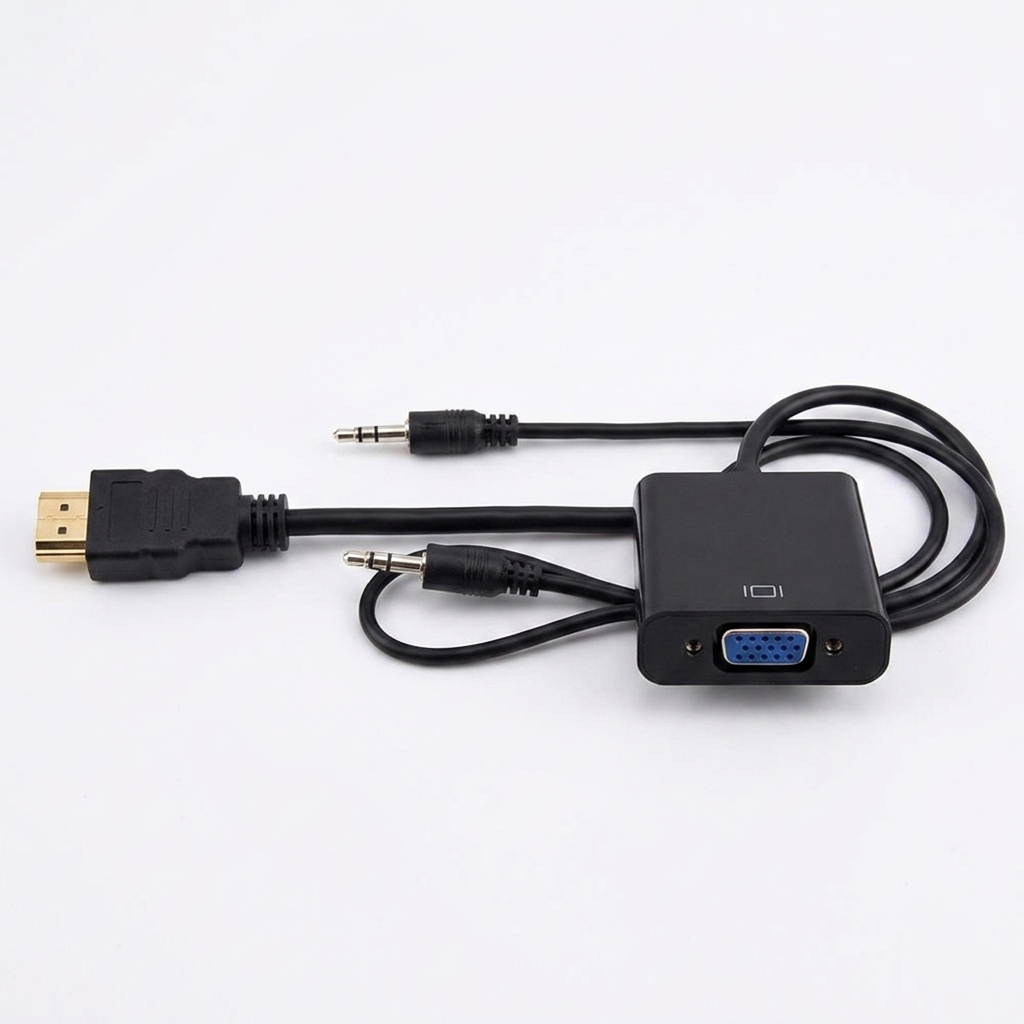 HDMI to VGA with Audio Converter