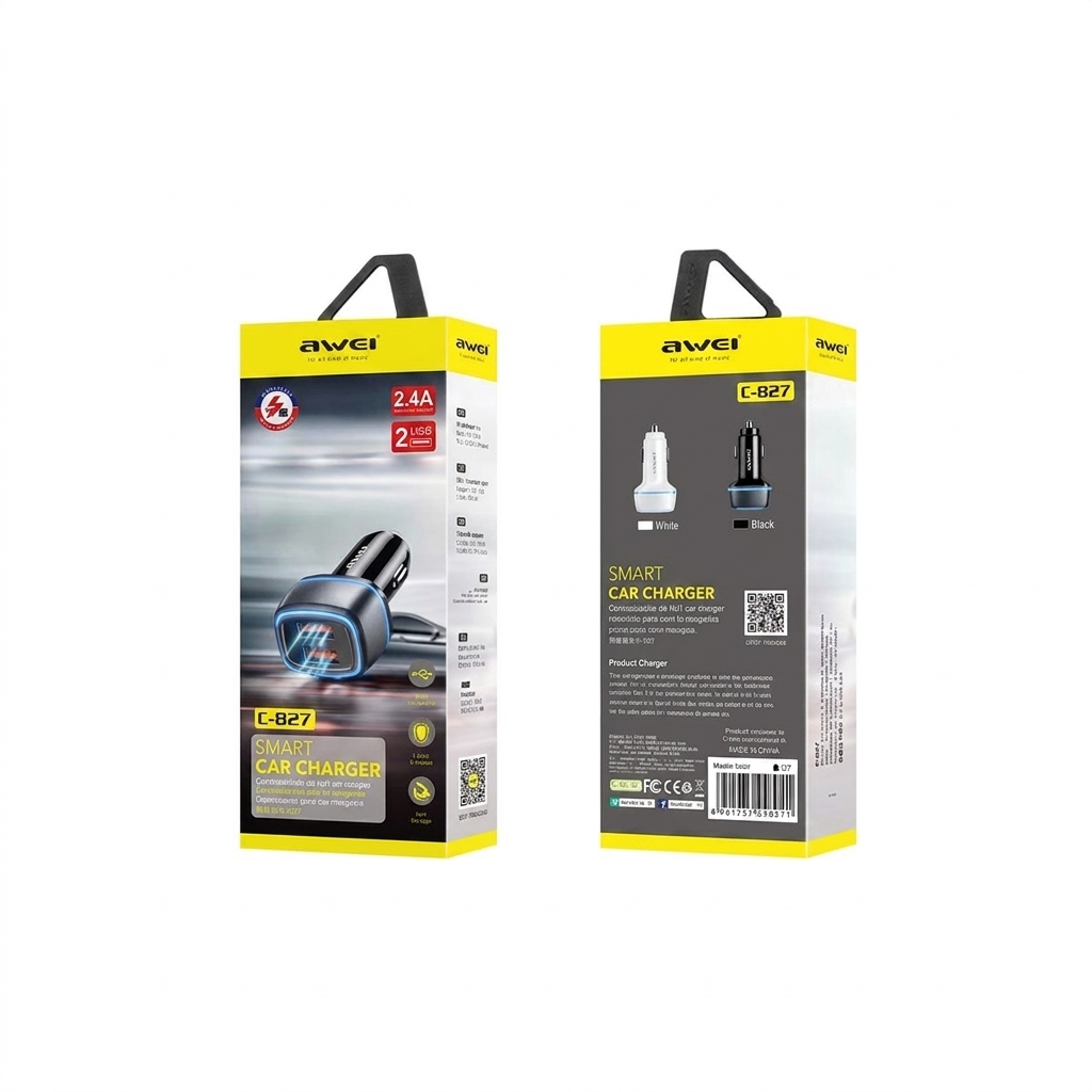 AWEI C-827 Smart Car Charger