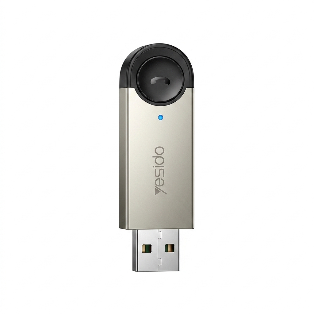 Yesido YAU81 USB Wireless Audio Adapter Car Bluetooth Receiver