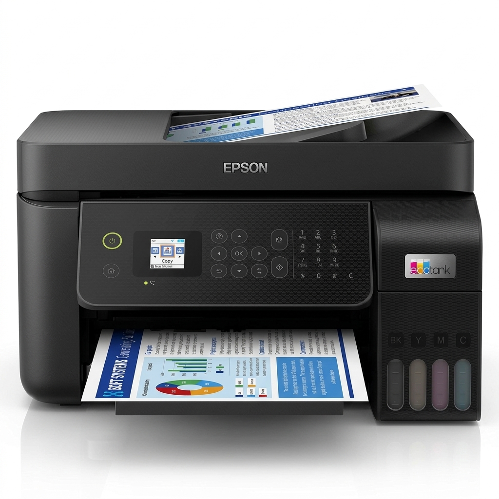 EPSON L5290 ECOTANK 4-IN-1 COLOR PRINTER WITH ADF
