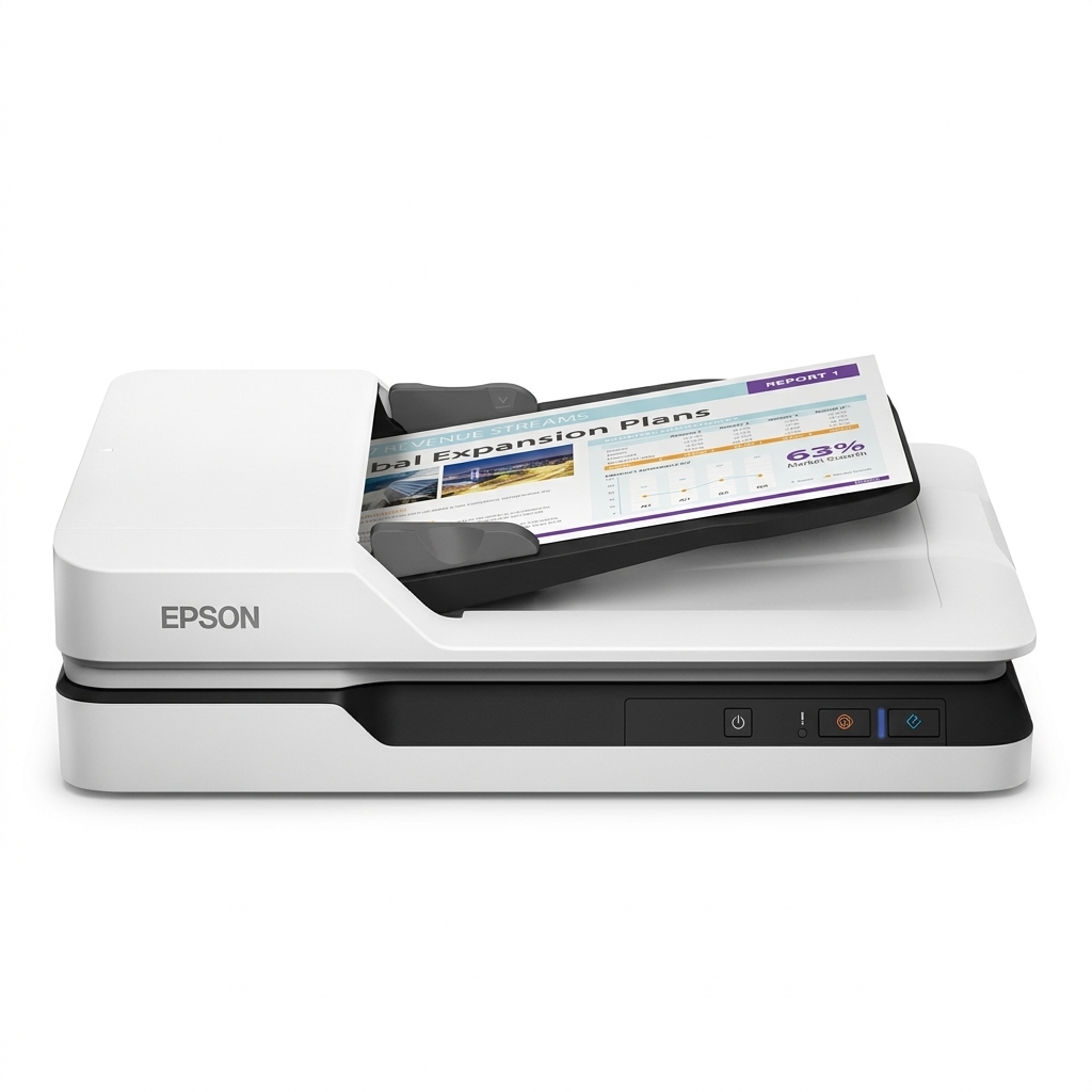 EPSON WORKFORCE DS-1630 FLATBED WITH ADF SCANNER