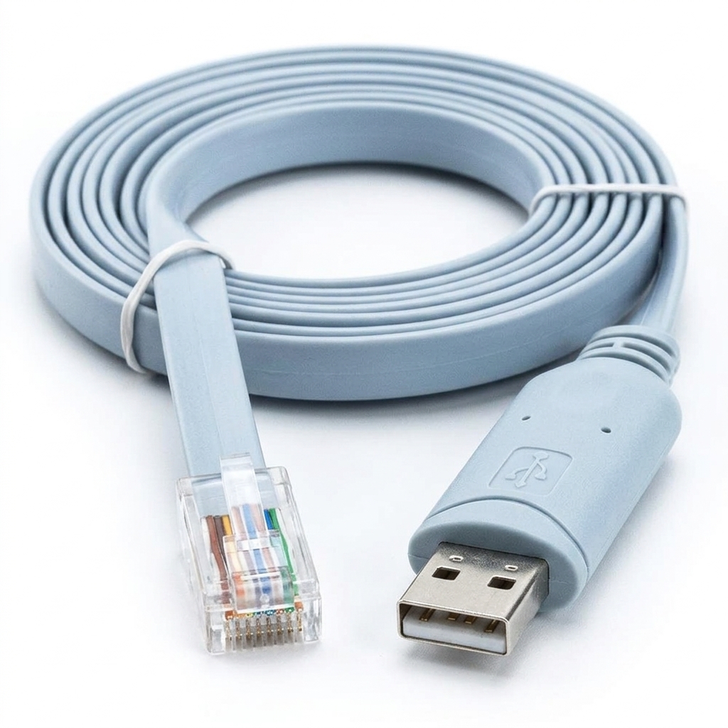 USB 2.0 to RJ45 Console Cable – FTDI Chipset (FT232 + ZT213)