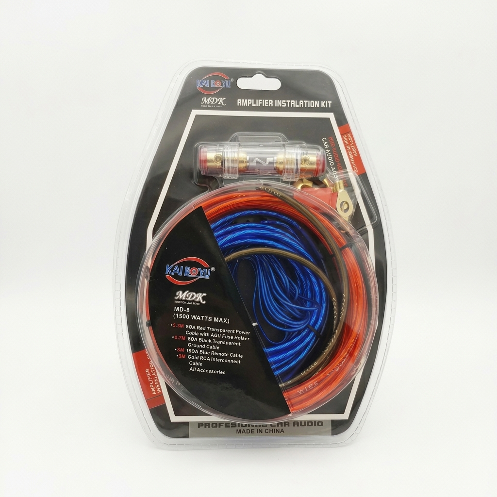 2GA Car Audio Subwoofer Sub Amplifier Cable