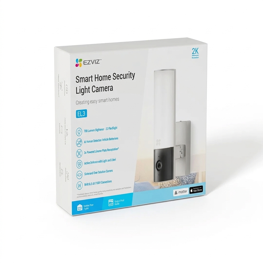 Ezviz CS-EL3 Wall-Light Camera