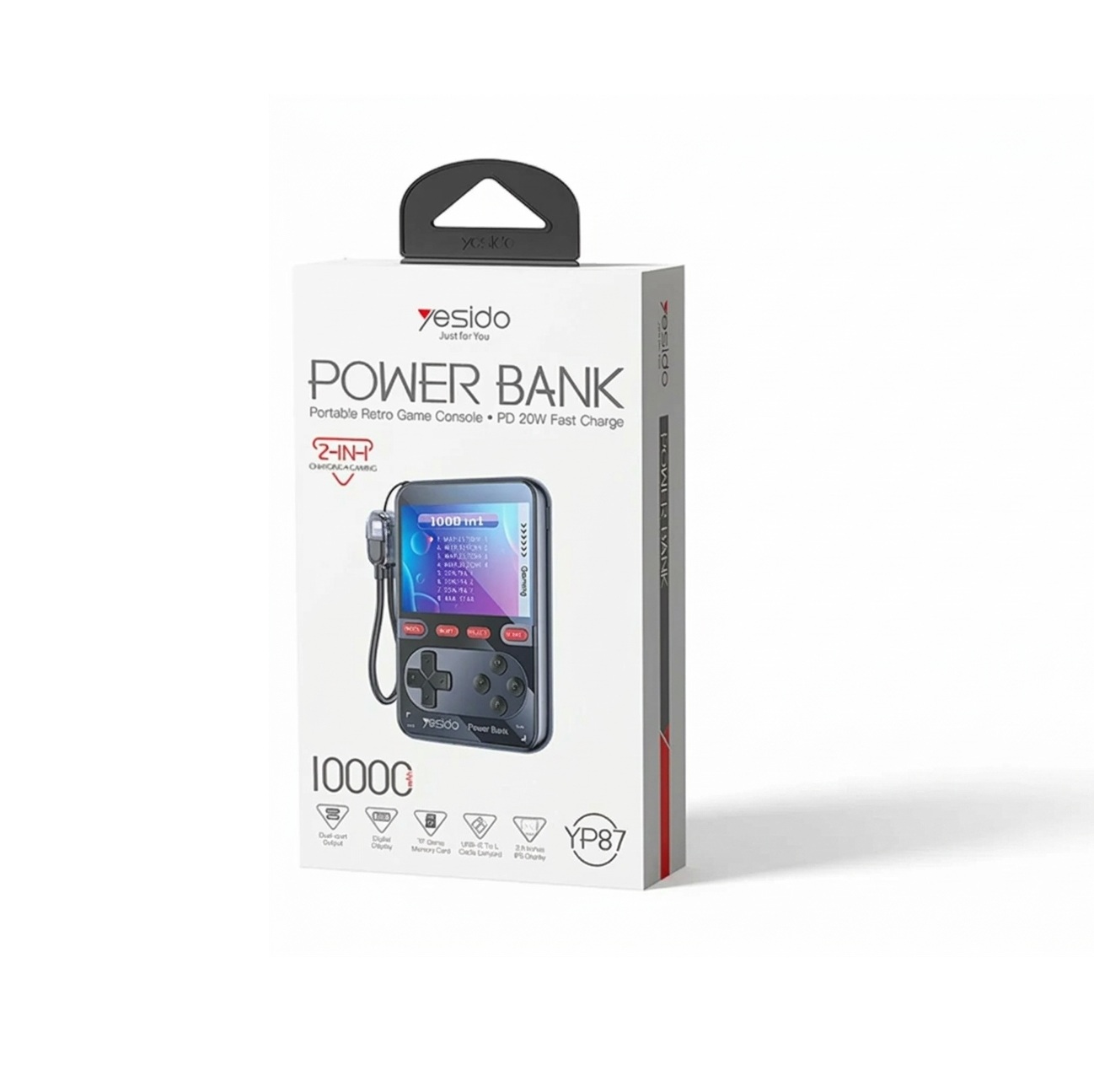 Yesido YP87 2-in-1 Game Console Power Bank