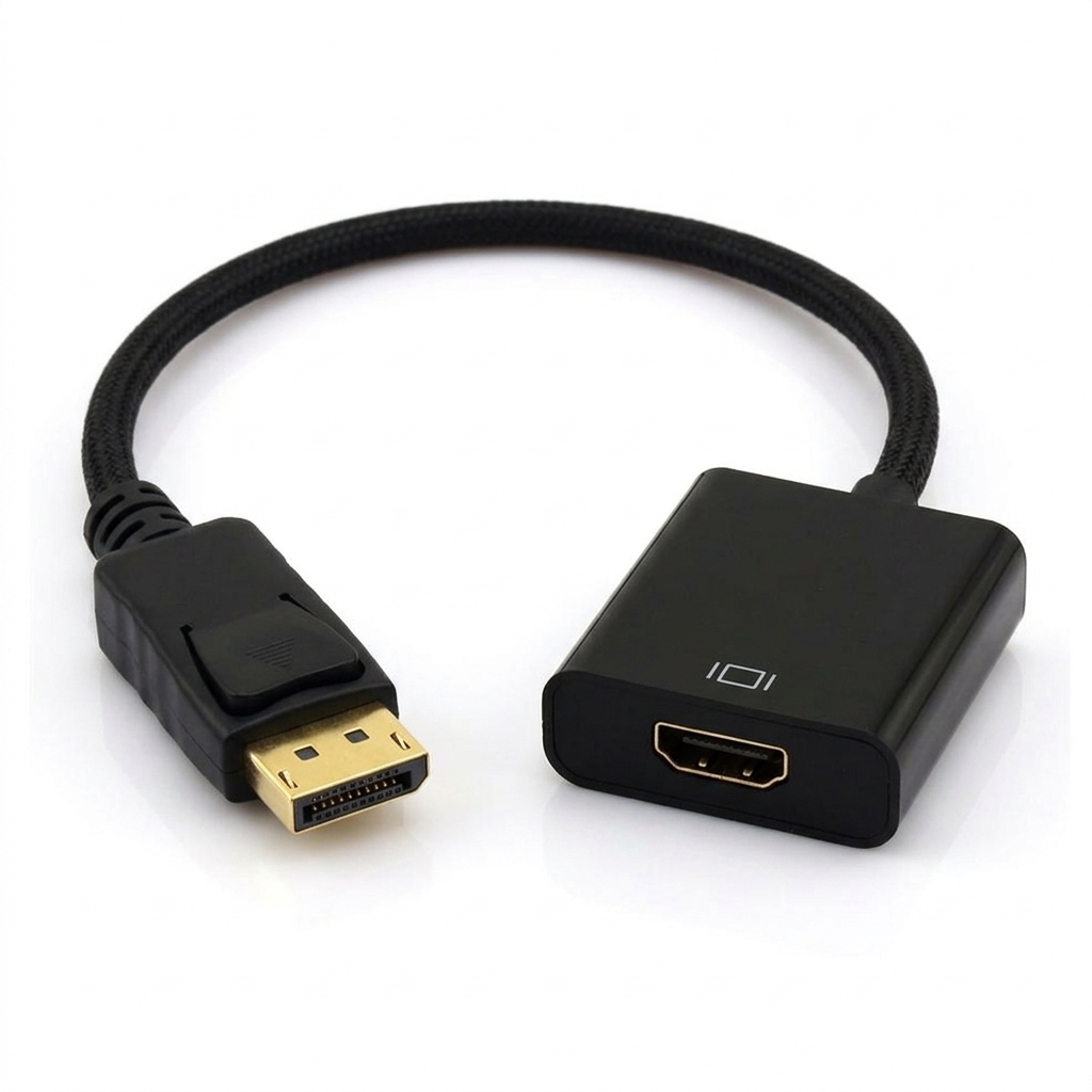 DisplayPort DP Male to HD Female converter