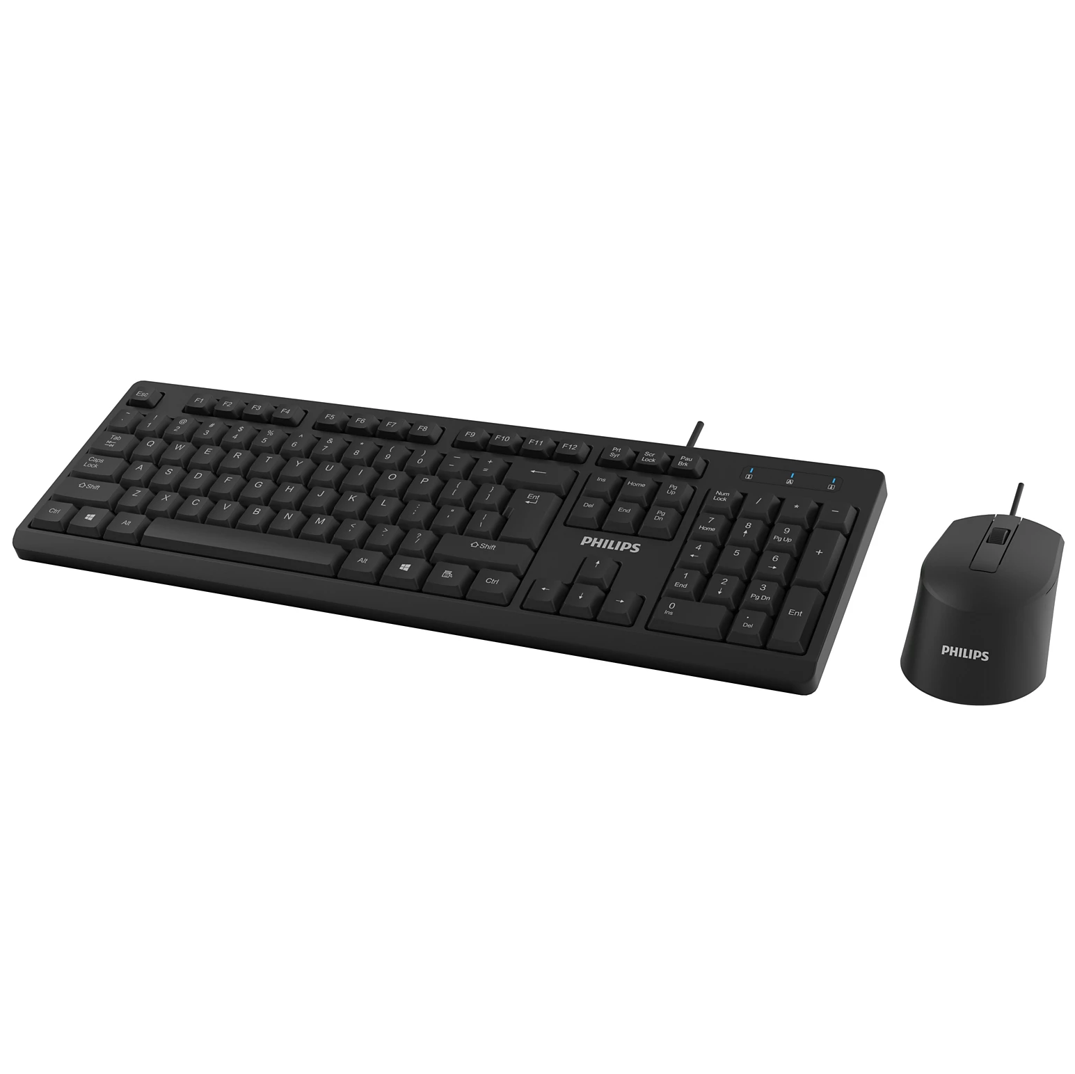 Philips SPT6234 C234 Wired Keyboard & Mouse Combo
