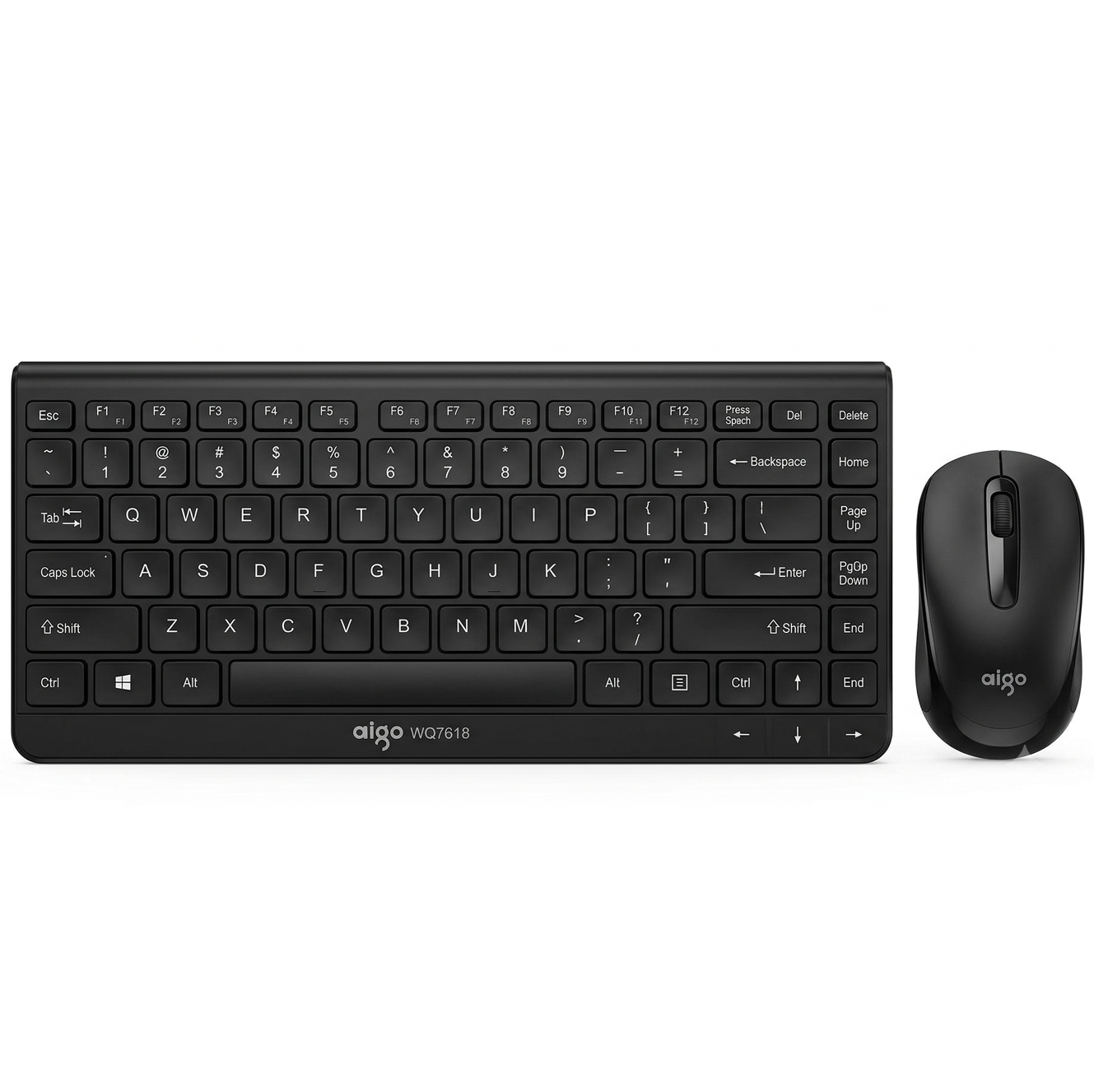 AIGO WQ7618 Wireless Keyboard & Mouse Combo