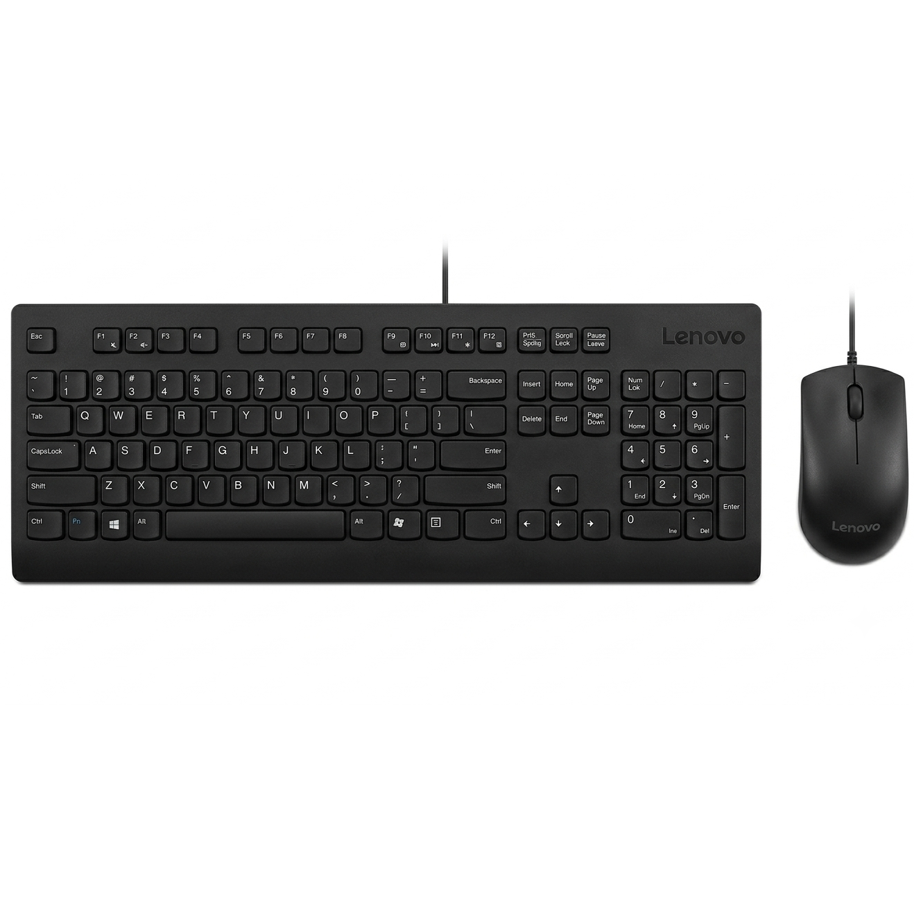 Lenovo PW31 Wired Keyboard & Mouse Combo
