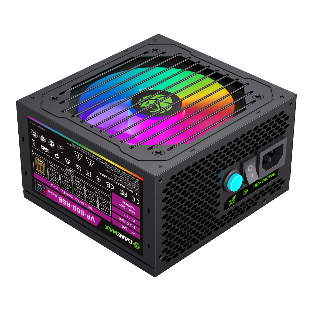 GAMEMAX VP-800-RGB-M WHITE
