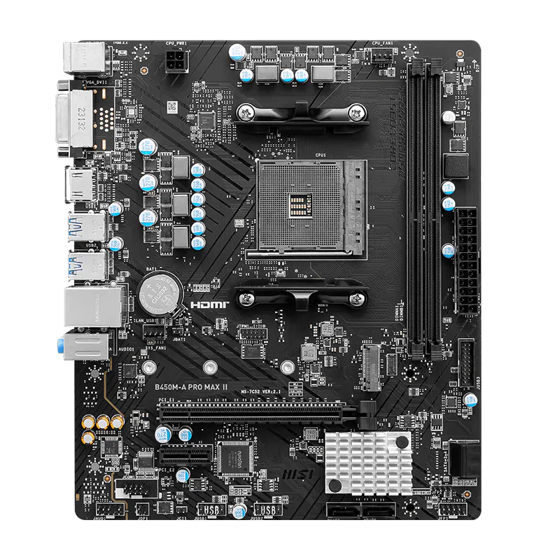 MSI B450M-A PRO MAX II AMD